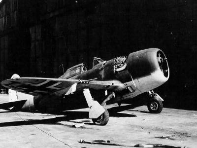 German P-47 serial 42-75971 T9+LK at Gottingen Germany 1945
