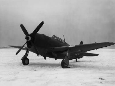 P-47E Thunderbolt at Wright Field