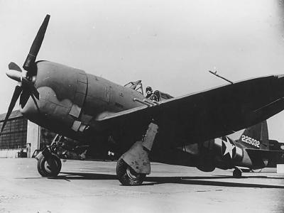 P-47G-5-CU, serial 42-25032 test