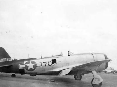 Republic P-47N Thunderbolt #701 44-88538 of the 414th Fighter Group PTO