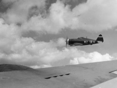 P-47C 41-6243 WZ-K of the 78th Fighter Group, 84th Fighter Squadron