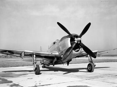 P-47D front view
