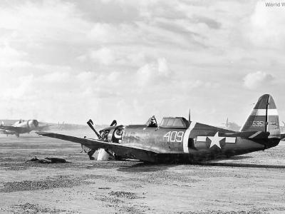 P-47D 42-75351 of the 318th FG Saipan