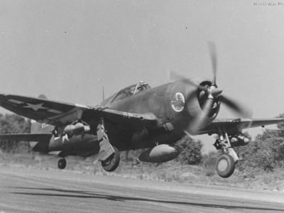 P-47D of 65th Fighter Squadron 57th Fighter Group 1944