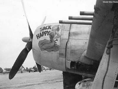 P-47D „Sack Happy” of the 318th FG