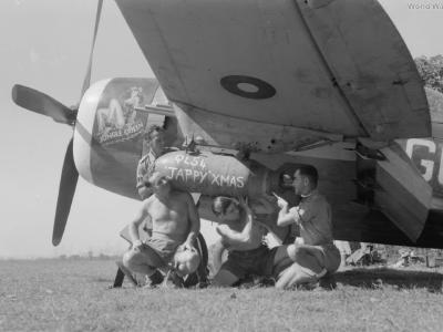 P-47 Thunderbolt of 134 Squadron RAF