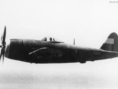 Thunderbolt Mk II HD195 in flight