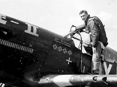 Capt Hovde 355th Fighter Group P-51B Mustang