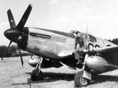 Lt Felix Kozaczka 363rd Fighter Group on P-51B Mustang