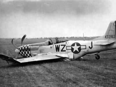 North American P-51D-20-NA Mustang serial 44-72163 Code WZ-J of the 84th FS 78th Fighter Group, pilot Lt James Farmer1945