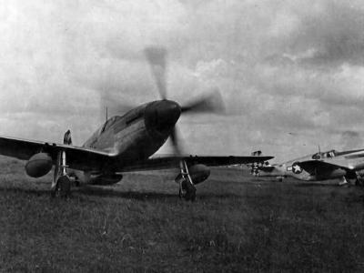 P-51B 45 Mustang of the 318th FS 325th FG Checkertail Clan Soviet Union