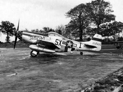 P-51D Mustang SX-I 44-14495 Dallas Doll 352nd FS 353rd Fighter Group