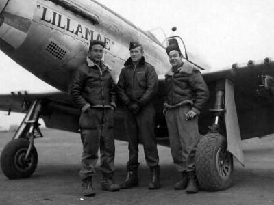 P-51D Mustang „Lillamae” 44-15356 of the 384th FS 364th Fighter Group, code 5Y-U, Pilot Maj Douglas Pick