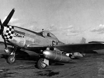 P-51D 44-15587 Stasia Ii of the 352nd Fighter Squadron 353rd Fighter Group Pilot Capt Anthony Rosatone