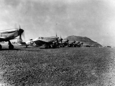 P-51D 44-63998 of the 47th Fighter Squadron 15th FG Iwo Jima