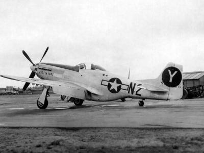 P-51D 44-73186 code N2-Y of the 383rd FS 364th FG