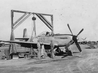 P-51D Mustang #153 of the 15th FG 47th Fighter Squadron