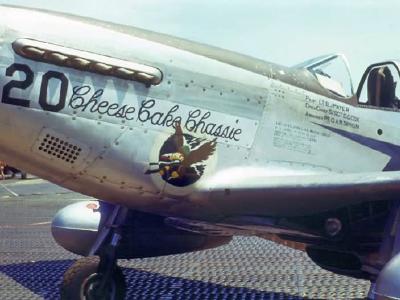 P-51D 44-15392 of the 2nd Air Commando Group Nose Art