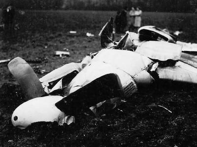 P-51D Mustang 44-15576 destroyed