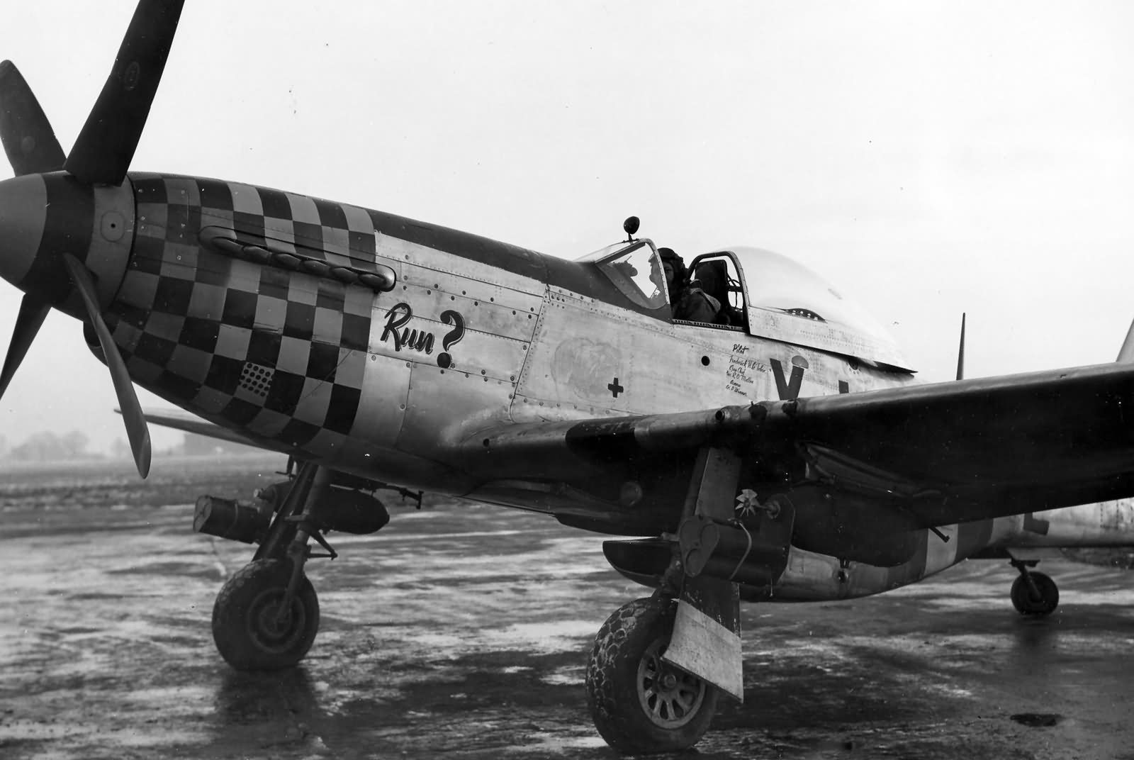 P-51D Mustang 353rd Fighter Group 351st Fighter Squadron 