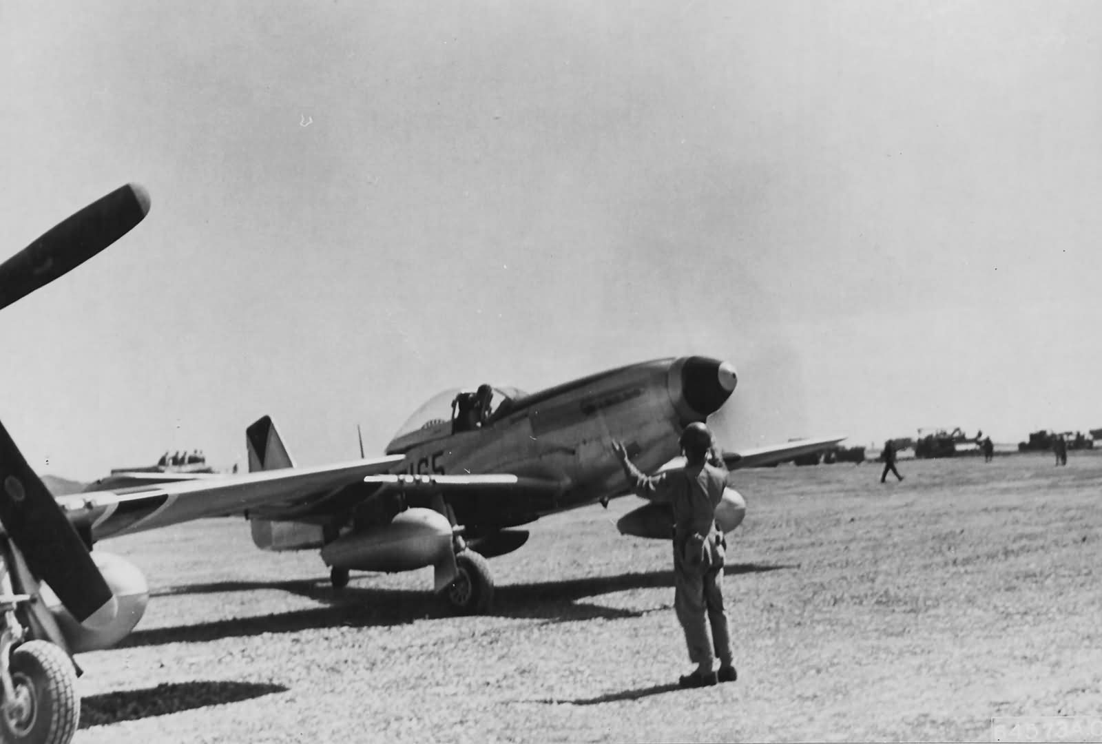 P-51D Mustang Appassionatta Van Climax Number 165 of the 47th Fighter Squadron 15th Fighter Group