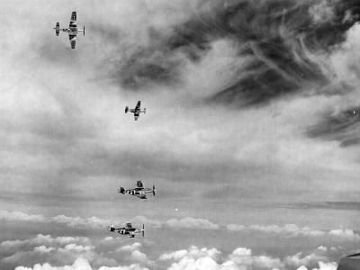 P 51D Escort Mission