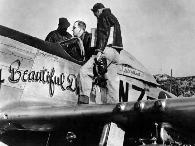 P-51 Mustang „Big Beautiful Doll”, pilot LtCol Landers 78th Fighter Group Duxford England