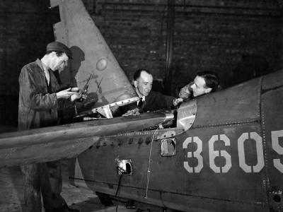 P-51 Maintenance England 1943