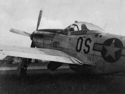 P-51 Mustang 44-14753 of the 355th Fighter Group 357th Fighter Squadron Capt Leslie Minchew