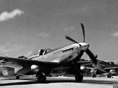 P-51 Mustang Iwo Jima 1945