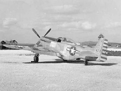 P-51 Mustang „Jym S Jokey II” Okinawa 1945