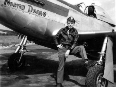 P-51 Mustang named „Norma Deane” With Pilot