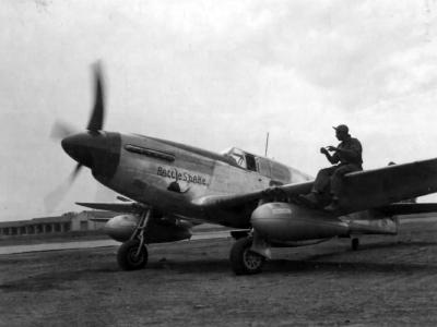 P-51 Mustang of the All Negro 332nd Fighter Group 15th Air Force Italy