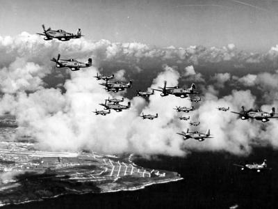 P-51 Mustangs of the 15th Fighter Group March 1945