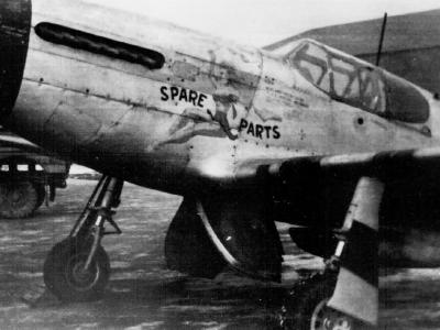 P-51 Spare Parts nose art