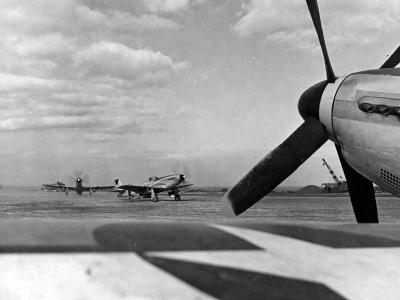 P-51 Mustang of the 47th FS 15th Fighter Group, Iwo Jima 1945