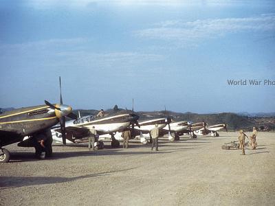 Mustangs of the 118th TRS, 23rd FG Laohwangping, China, June 1945