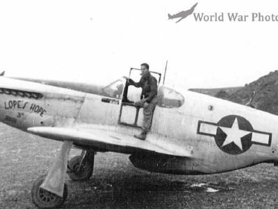 23rd FG 75th FS P-51 Lt Lopez