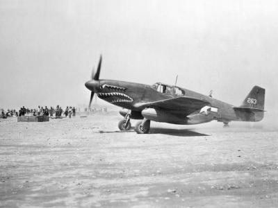 F-6C-1-NA 43-12330 #263 of the 26th FS, 51st FG