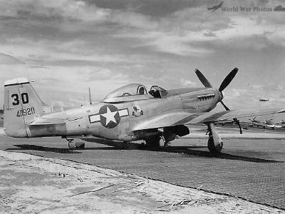 F-6K 44-11920 110 TRS 71 TRG 1945