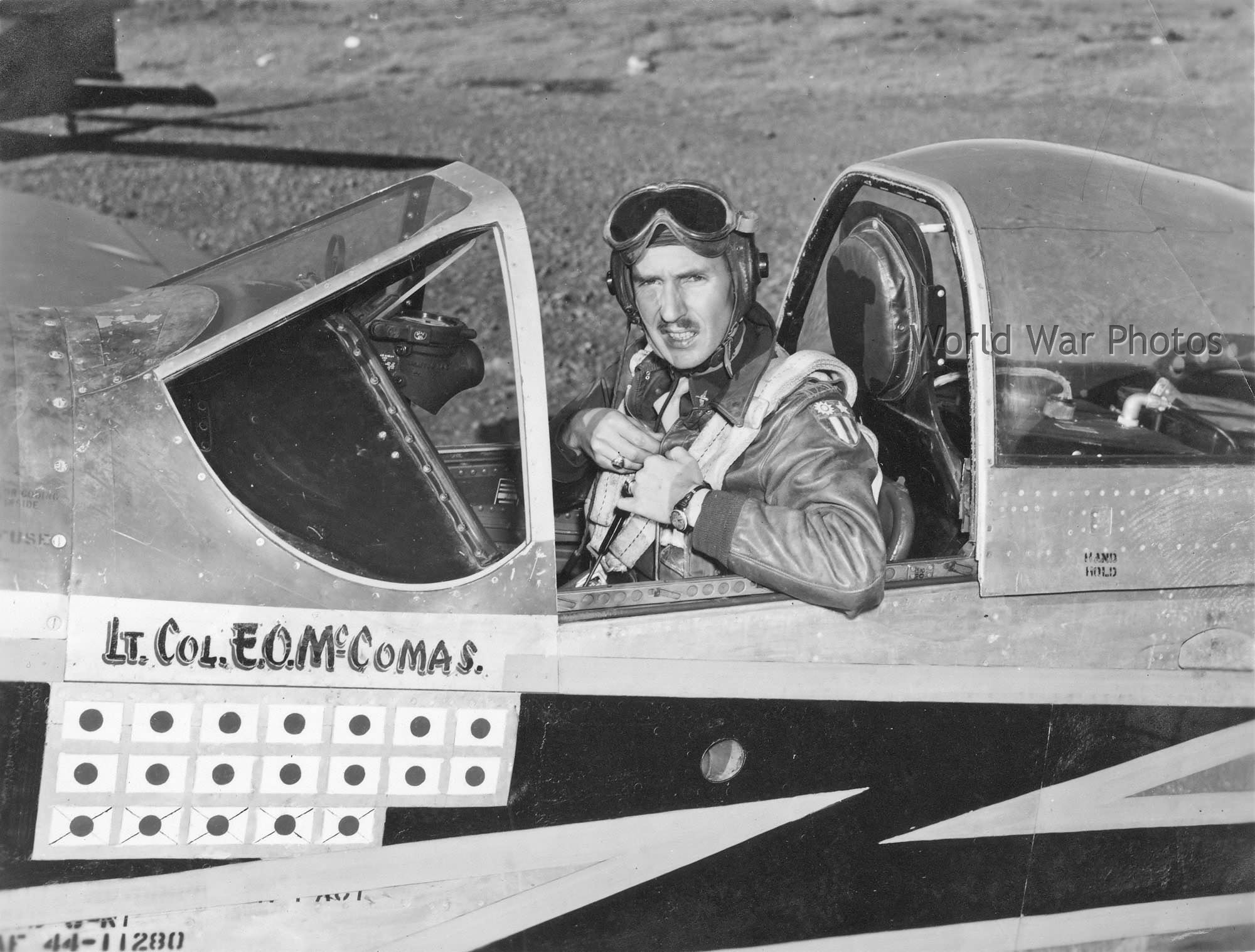 LtCol McComas CO of 118th TRS, 23rd FG P-51D-5-NT 44-11280, China
