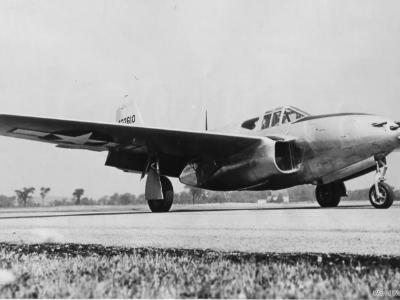 Bell P-59A Airacomet serial 44-22610 1944
