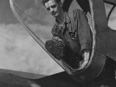 Observation Post Of A Northrop P-61 Black Widow France. 27 September 1944 425th NFS