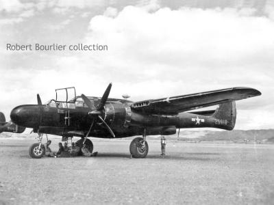 P-61A-10-NO 42-5618 of the 427th Night Fighter Squadron, Suichuan China January 1945