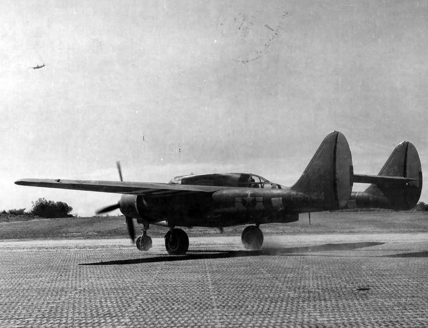 P-61A 42-5544 of the 422nd Night Fighter Squadron France | World War Photos