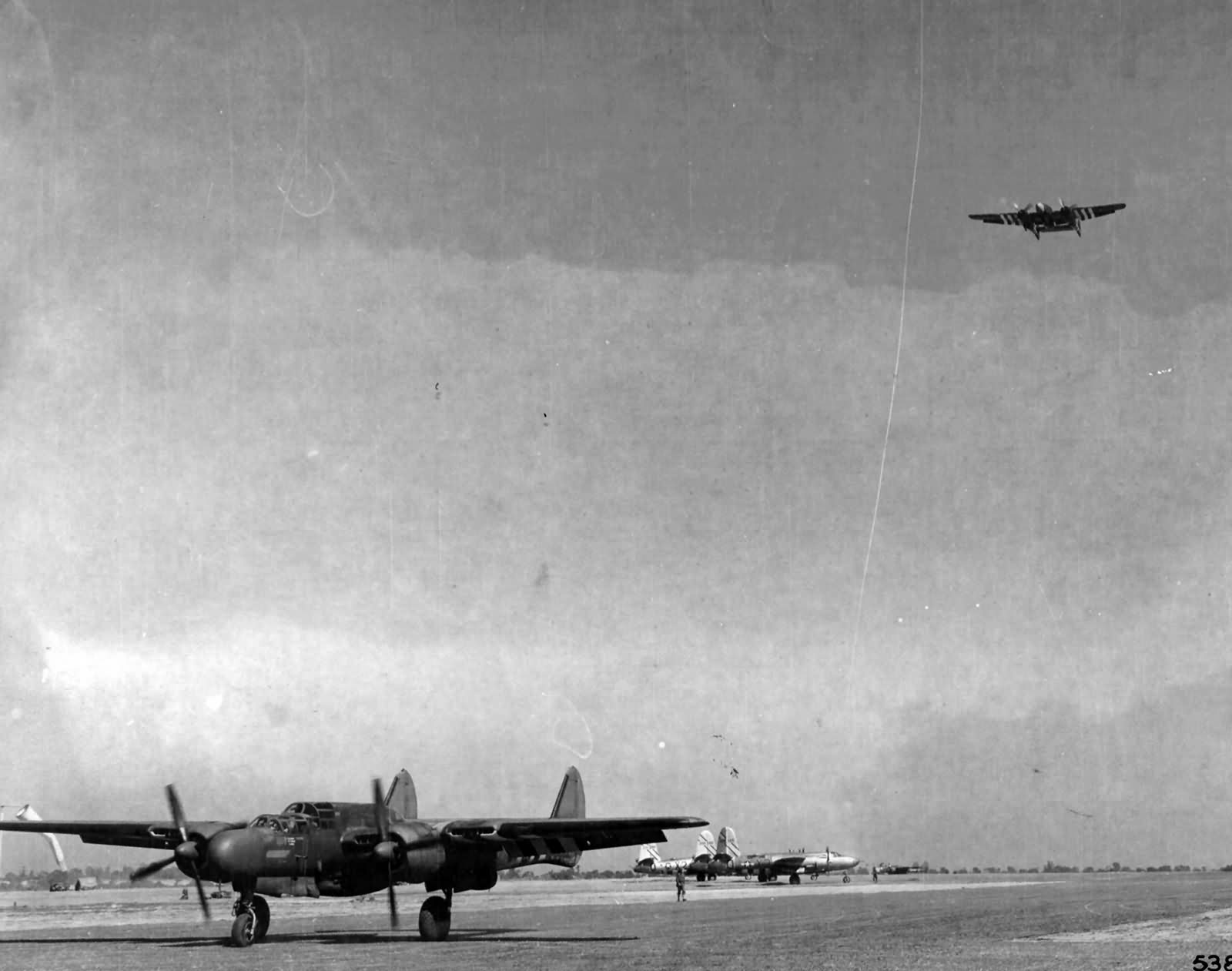 P-61 Black Widow of the 422nd night Fighter Squadron France