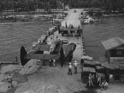 P-61 Black Widow on delivery Pacific