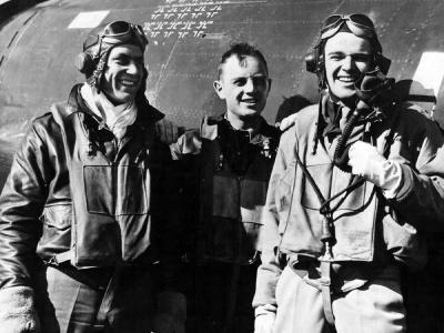 56th FG pilots Mahurin, Zemke and Johnson