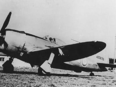 French P-47 Thunderbolt 44-20676