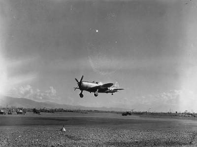 P-47D Thunderbolt landing Philippines